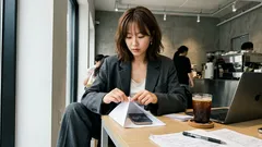 A4 종이 1장으로 1분 만에 만드는 스마트폰 거치대 접는 법