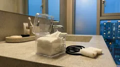 다이소 원터치 면봉 케이스로 화장대 생활감 지우는 3가지 수납법